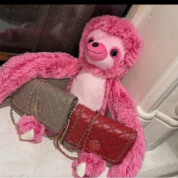 BADGLEY MISCHKA CROSSBODY BAG NWT RED OR PUTTY - Picture 11 of 11